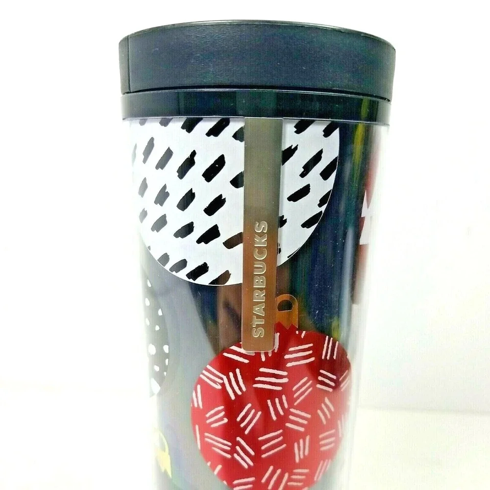 2013 Starbucks Christmas Holiday 16 oz  Tumbler Slide Top Christmas Ornaments